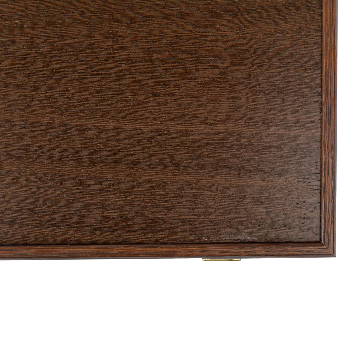 Large Manopoulos Backgammon Set Wenge Walnut Burl Oak 48x26